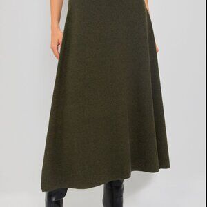 Tuckernuck Moss Green Raye Knit Skirt